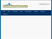 Tablet Screenshot of churchschoolpartners.org